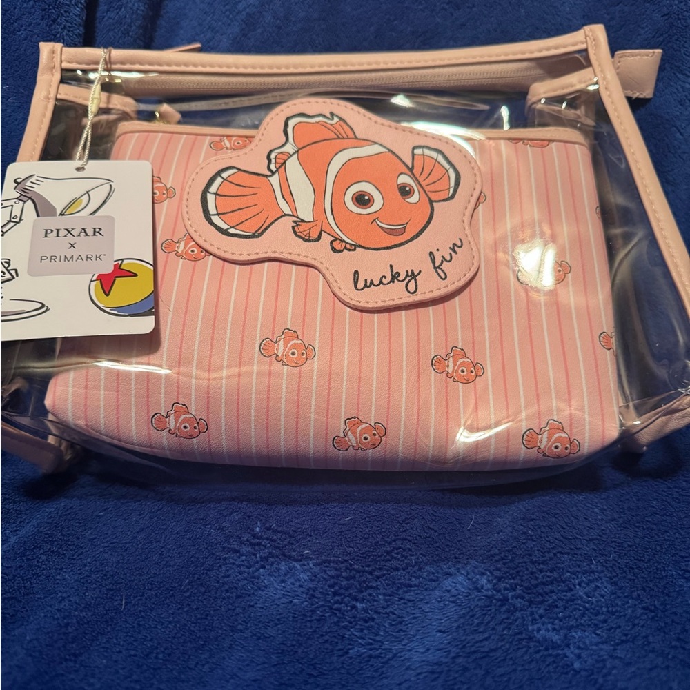 Pixar x Primark Finding Nemo Pink Cosmetic Bag